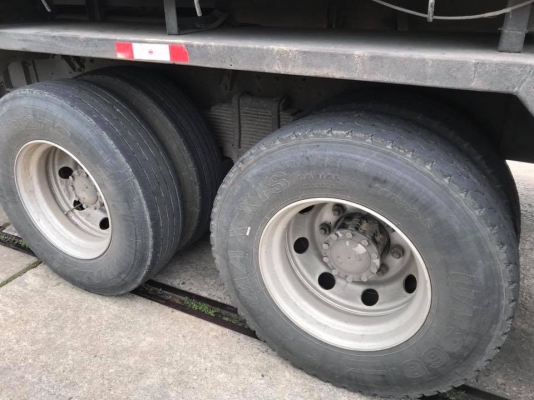 Hino 251 แรง ปี 56 กระบะดัมพ์สามมิตรแม่ลูก 2 เพลา รถวิ่งปาล์ม ไมล์สองแสน