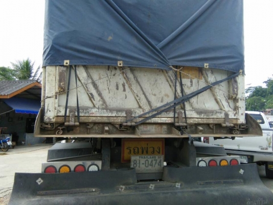 Hino 251 แรง ปี 56 กระบะดัมพ์สามมิตรแม่ลูก 2 เพลา รถวิ่งปาล์ม ไมล์สองแสน