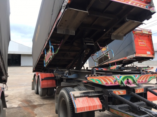 พ่วง 22 ล้อ ฮีโน่ 344 ปี 53 กระบะมิเนียม - ดั้ม อู่ ส.สมบัติ สภาพสวย รถโรงสีเดิม ดูแลดี มีให้เลือก 3 พ่วง  ** รถชุดนี้สวยทุกพ่วง**