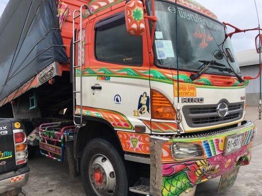 พ่วง 22 ล้อ ฮีโน่ 344 ปี 53 กระบะมิเนียม - ดั้ม อู่ ส.สมบัติ สภาพสวย รถโรงสีเดิม ดูแลดี มีให้เลือก 3 พ่วง  ** รถชุดนี้สวยทุกพ่วง**