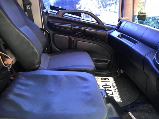 Hino 251 แรง ปี 56 กระบะดัมพ์สามมิตรแม่ลูก 2 เพลา รถวิ่งปาล์ม ไมล์สองแสน