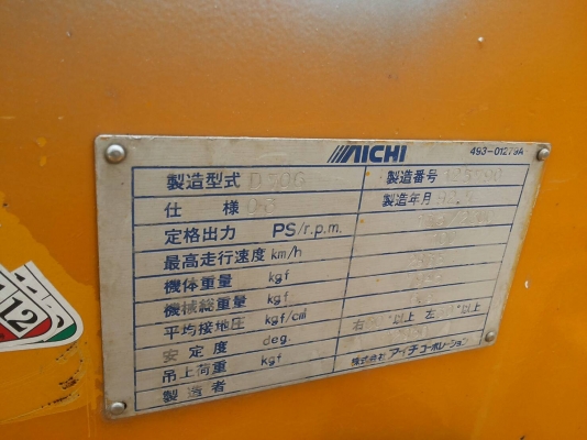 ขายแท่นสว่านเจาะหลุม  Aichi D706 เก่านอกสภาพสวยครับ0625940979