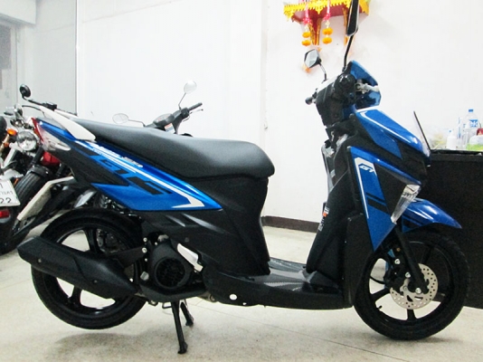 สด-ผ่อน ขาย Yamaha GT 125I ปี 2017 ไมล์ 3734 กม ลายใหม่ล่าสุด รถหัวฉีดประหยัดน้ำมัน