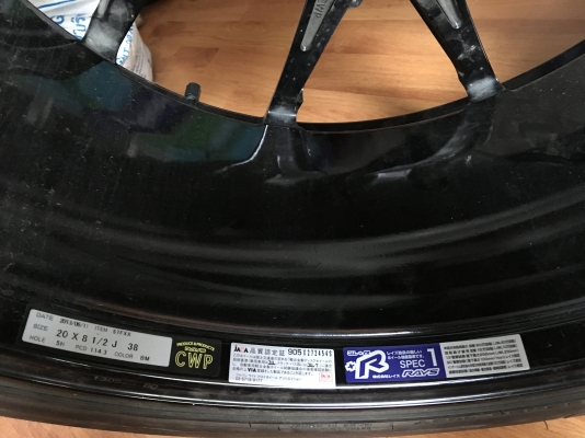 ล้อแมักRAVS+ยางสภาพสวยครับ