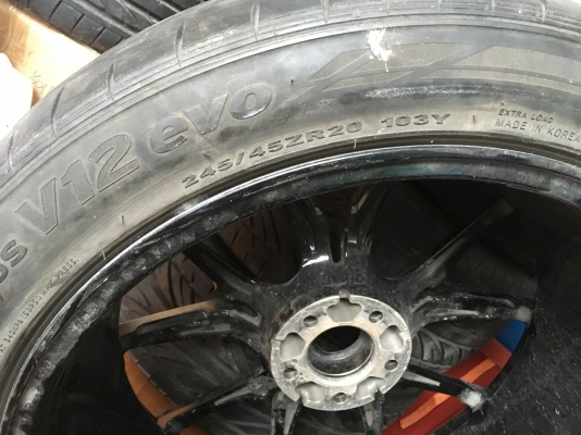 ล้อแมักRAVS+ยางสภาพสวยครับ