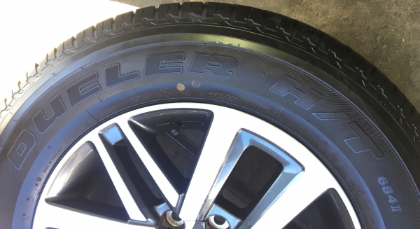 แม็กน้องๆป้ายแดง Toyota All New Fortuner ขอบ18 พร้อมยางป้ายแดง 265-60-18 ปี 17