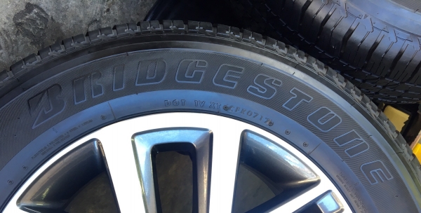 แม็กน้องๆป้ายแดง Toyota All New Fortuner ขอบ18 พร้อมยางป้ายแดง 265-60-18 ปี 17