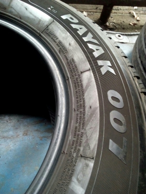 265/65R17 ปี15 DEESTONE PAYAK 007 ชุด 4 เส้น 1000 บาท โทร.ไอดีไลน์ 0814273941 ตจว.ส่งได้ครับ 265/65R17 ปี15 DEESTONE PAYAK 007 ชุด 4 เส้น 1000 บาท โทร.ไอดีไลน์ 0814273941 ตจว.ส่งได้ครับ