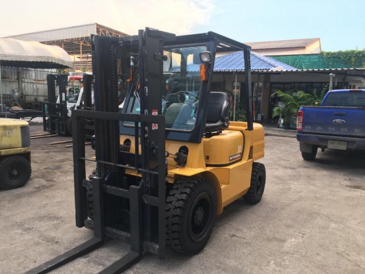 ขายโฟล์คลิฟนำเข้าจากญี่ปุ่น MITSUBISHI FD30D ยก 3 ตัน 3 เมตร ดีเซล เกียร์ธรรมดา ยางตัน ราคา 320,000 บาท 094-426-7888 จะเด็ด