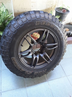 ล้ออะไหล่ MR2 ขอบ17 +ยาง MT 265/70/17 ปื11 สวยๆ มี1วง ล้ออะไหล่ MR2 ขอบ17 +ยาง MT 265/70/17 ปื11 สวยๆ มี1วง