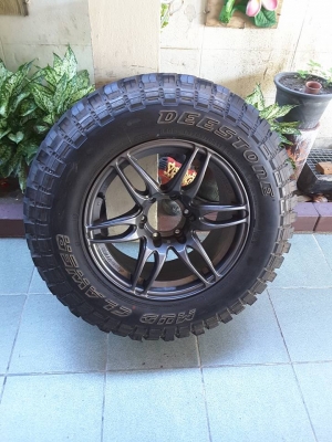 ล้ออะไหล่ MR2 ขอบ17 +ยาง MT 265/70/17 ปื11 สวยๆ มี1วง