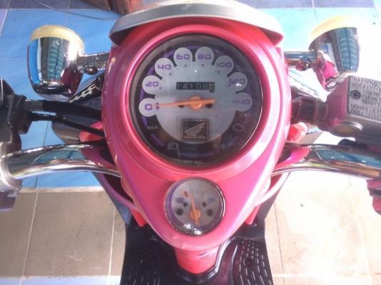 Honda Scoopy-i สี ชมพู-ดำ รถสวยเครื่องดี ราคาถูกครับ