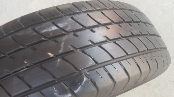 ขายล้อกะทะHONDA ขอบ15 ยางพร้อมฝาครอบ 4 ล้อ