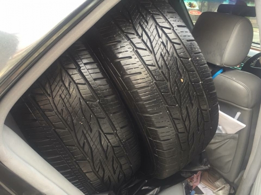 ยาง Continental 265 65 17 ปี16 ดอกเต็ม ไม่มีปะ ราคาไม่แพง