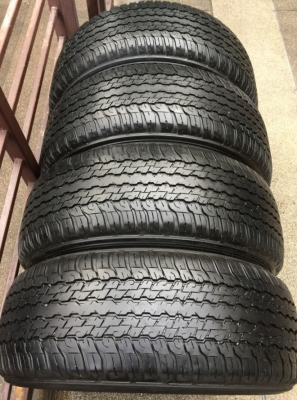 ยาง Dunlop 265 60 18 ปี16 ดอกเต็ม ไม่มีปะ ใช้ยาว ราคาไม่แพง ยาง Dunlop 265 60 18 ปี16 ดอกเต็ม ไม่มีปะ ใช้ยาว ราคาไม่แพง