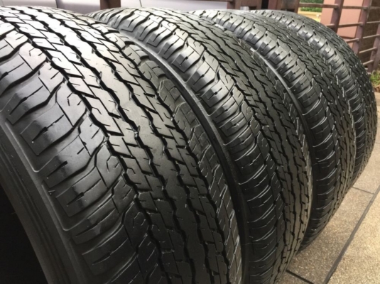 ยาง Dunlop 265 60 18 ปี16 ดอกเต็ม ไม่มีปะ ใช้ยาว ราคาไม่แพง ยาง Dunlop 265 60 18 ปี16 ดอกเต็ม ไม่มีปะ ใช้ยาว ราคาไม่แพง