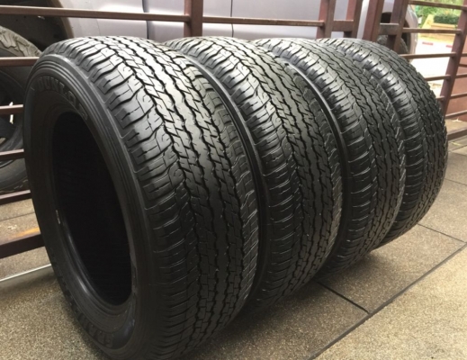 ยาง Dunlop 265 60 18 ปี16 ดอกเต็ม ไม่มีปะ ใช้ยาว ราคาไม่แพง