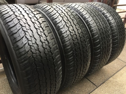 ยาง Dunlop 265 60 18 ปี16 ดอกเต็ม ไม่มีปะ ใช้ยาว ราคาไม่แพง ยาง Dunlop 265 60 18 ปี16 ดอกเต็ม ไม่มีปะ ใช้ยาว ราคาไม่แพง