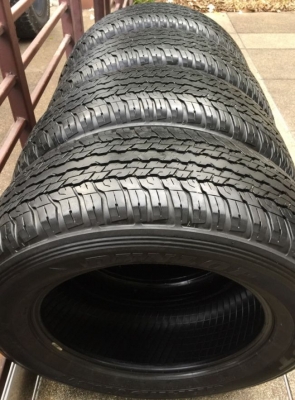 ยาง Dunlop 265 60 18 ปี16 ดอกเต็ม ไม่มีปะ ใช้ยาว ราคาไม่แพง ยาง Dunlop 265 60 18 ปี16 ดอกเต็ม ไม่มีปะ ใช้ยาว ราคาไม่แพง