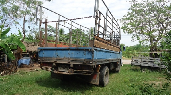 (ลดราคา) รถบ้าน รถห้าง รูปจริง เจ้าของขายเอง (ญาติฝากขายจะไปซื้อวัว) ISUZU NPR 115 แรงม้า หัวยกได้ ป