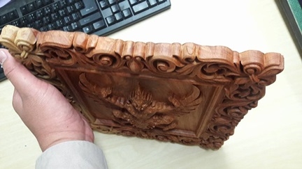 ไม้พะยอมแกะสลัก ขนาด11.5x11.5นิ้ว ไม้พะยอมแกะสลัก ขนาด11.5x11.5นิ้ว