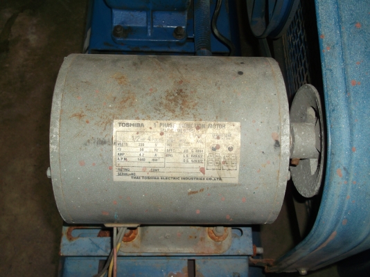 ขายปั้มลม2สูบพร้อมใช้งาน7500