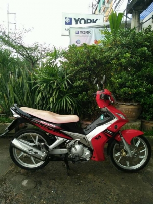 Spark 135 ครัชมือ สีดำแดง ขับดี ราคาถูก