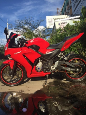 CBR 300 r สีแดง ปี 2559 รถสวยมาก หล่อเว่อร์ ราคาถูกๆ