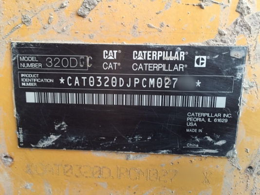 ขายรถแบคโฮ CATERPILLAR CAT0320DJPCM ทำงาน4931ชั่วโมง สวยๆเดิมๆสนใจโทร 081-970-1072