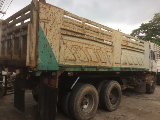 Hino sumo 227 เครื่องเดิม 220 แรง เกียร์เดิม สโล คัชซีสวยมาก กระบะดัมพ์สามมิตร ทะเบียนพร้อม