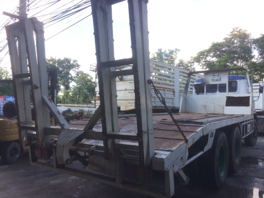 เทเลอร์รถเกี่ยว Hino-F17 สองเพลา มีสโล เครื่อง EH 700-168 แรง รถพร้อมใช้