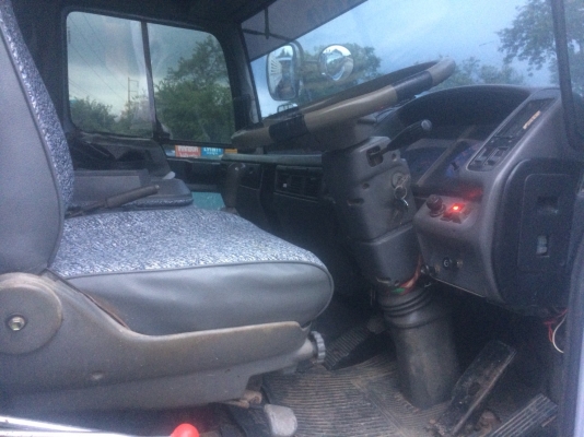 Hino 1J เครื่อง 210 แรง ปี 46 กระบะดัมพ์มีสโล ทะเบียนพร้อม