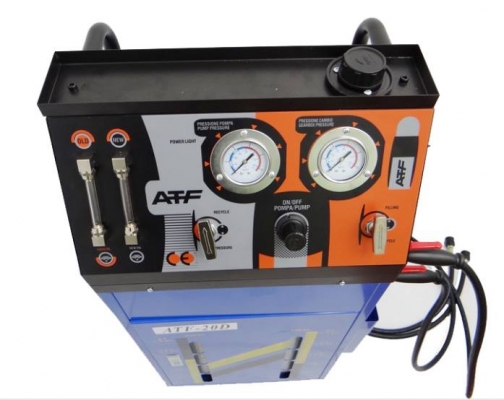 เครื่องถ่ายและเติมน้ำมันเกียร์ออโต้ พร้อมทั้งสามารถ Flushing ระบบเกียร์ผและดูดถ่ายน้ำมันเครื่อง