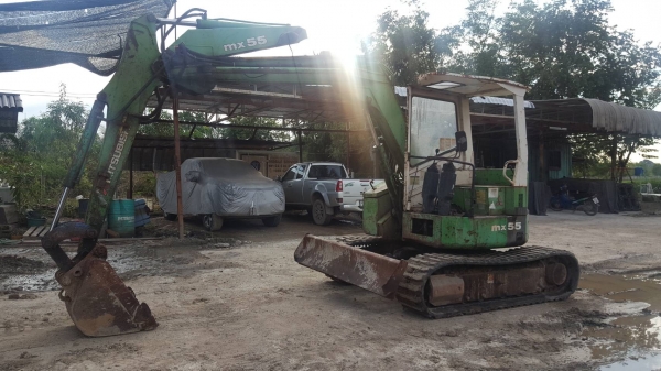 ขายรถขุด MITSUBISHI รุ่น MXR55 เครื่องยนต์ K4N 4สูบ เก่านอก มีลายเจาะ ขายตามสภาพ มีเอกสาร 280,000 บาท ขายรถขุด MITSUBISHI รุ่น MXR55 เครื่องยนต์ K4N 4สูบ เก่านอก มีลายเจาะ ขายตามสภาพ มีเอกสาร 280,000 บาท