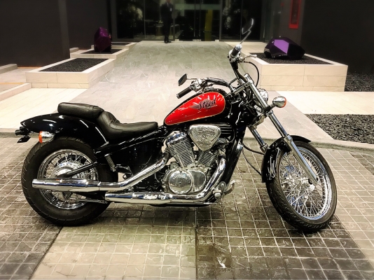 ขาย HONDA STEED 400cc. ทะเบียนแท้ตรวจโอนในขนส่ง ราคา 135,000-บาท ติดต่อ (087-098-9599) ฮัดชิ้ว ขาย HONDA STEED 400cc. ทะเบียนแท้ตรวจโอนในขนส่ง ราคา 135,000-บาท ติดต่อ (087-098-9599) ฮัดชิ้ว