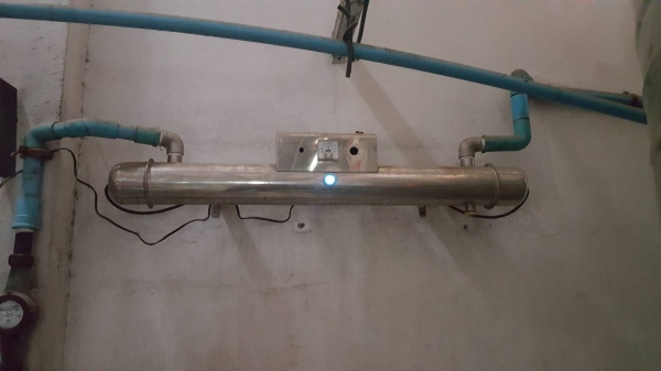 ขายเครื่องกรองน้ำระบบRO พร้อมใช้งาน มีถังกรอง 14" 5 ใบ