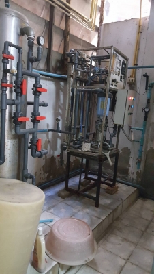 ขายเครื่องกรองน้ำระบบRO พร้อมใช้งาน มีถังกรอง 14" 5 ใบ