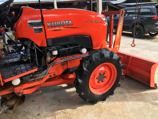 L4708DT ใบมีดคานล่าง+ผานพรวน ช้าง 6x24"เล่มทะเบียนพร้อมโอน