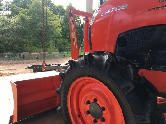 L4708DT ใบมีดคานล่าง+ผานพรวน ช้าง 6x24"เล่มทะเบียนพร้อมโอน