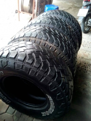 285/75R16 HANKOOK DYNAPRO MT ผ้าใบ10 ชั้น ยางไม่มีปะ ชุด 4 เส้น โทร.ไลน์ไอดี 0814273941