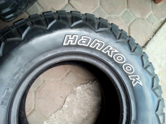 285/75R16 HANKOOK DYNAPRO MT ผ้าใบ10 ชั้น ยางไม่มีปะ ชุด 4 เส้น โทร.ไลน์ไอดี 0814273941