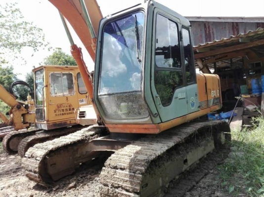 ขาย 499,000 บาท HITACHI EX120-1 เครื่องดี ปั้มแรง โช่หนา. เอวแน่น  เอกสารแจ้งจำหน่าย  รถอยู่ จ.นครปฐม โทร&amp;ไอดีไลน์. 0610710295