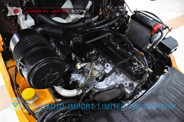 ขายรถโฟล์คลิฟท์มือสอง TOYOTA รุ่น 7FG25-16316 นำเข้าจากประเทศญี่ปุ่น 100\% ไม่เคยใช้งานในไทย