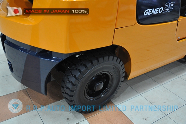 ขายรถโฟล์คลิฟท์มือสอง TOYOTA รุ่น 7FG25-16316 นำเข้าจากประเทศญี่ปุ่น 100\% ไม่เคยใช้งานในไทย