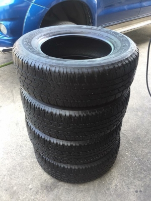 ยาง Bridgestone 265 65 17 ปี16 ดอกเต็ม เนื้อนิ่มๆ ใช้ยาว ราคาไม่แพง ยาง Bridgestone 265 65 17 ปี16 ดอกเต็ม เนื้อนิ่มๆ ใช้ยาว ราคาไม่แพง