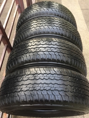 ยาง Dunlop 265 65 17 ปี16 ดอกเต็ม เนื้อนิ่มๆ ใช้ยาว ราคาไม่แพง