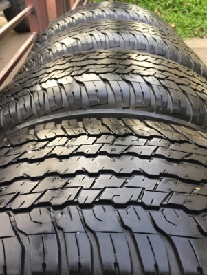 ยาง Dunlop 265 65 17 ปี16 ดอกเต็ม เนื้อนิ่มๆ ใช้ยาว ราคาไม่แพง