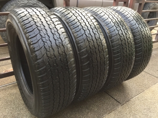 ยาง Dunlop 265 65 17 ปี16 ดอกเต็ม เนื้อนิ่มๆ ใช้ยาว ราคาไม่แพง