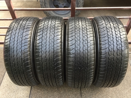 ยาง Dunlop 265 65 17 ปี16 ดอกเต็ม เนื้อนิ่มๆ ใช้ยาว ราคาไม่แพง