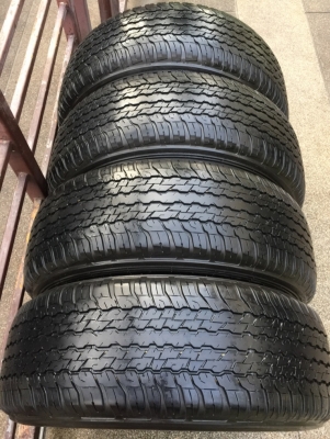 ยาง Dunlop 265 65 17 ปี16 ดอกเต็ม เนื้อนิ่มๆ ใช้ยาว ราคาไม่แพง